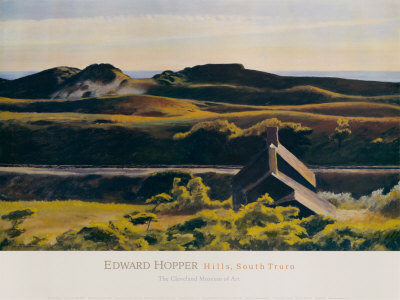 Hills South Truro Edward Hopper